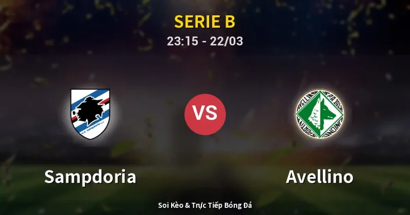 Sampdoria vs Avellino 22/03