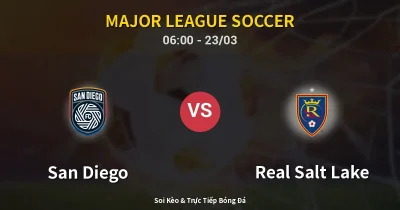 San Diego vs Real Salt Lake 23/03