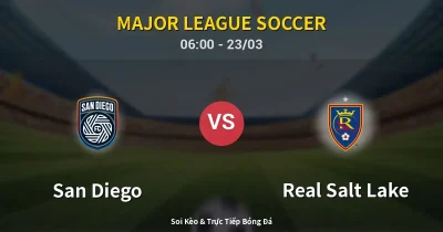 San Diego vs Real Salt Lake 23/03