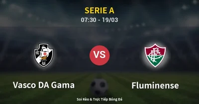 Vasco DA Gama vs Fluminense 19/03