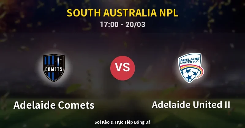 Adelaide Comets vs Adelaide United II 20/03
