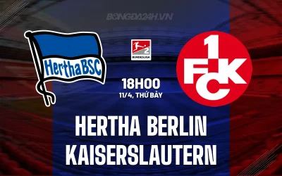 Hertha Berlin vs Kaiserslautern: Cơ hội thăng hạng sáng rõ, chờ trận thư hùng đỉnh cao 2. Bundesliga 1